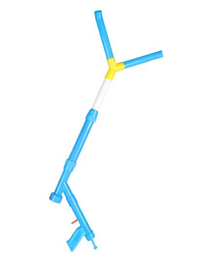 picture of handheld part of granular fertiliser applicator