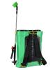 Front view of electric backpack sprayer